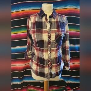 Flannel shirt - Young Hearts Run Free